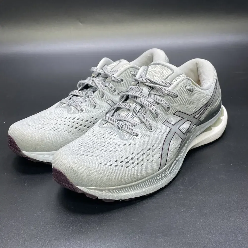 ASICS Gel Cumulus 25 Running Shoes Womens US 9 Wide Gray Purple Sneakers